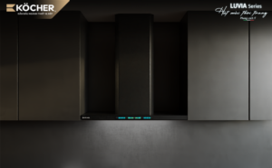 6 1 1 - MÁY HÚT MÙI LUVIA BLACK MATTE | 70CM