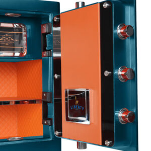 chot cua lb58s special edition xanh 1 - KÉT SẮT LIBERTY LB58S SPECIAL EDITION XANH RUBY