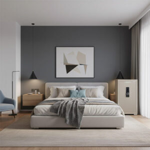 phoi canh liberty lb88pro vang cat 1 - KÉT SẮT LIBERTY LB88PRO VÀNG CÁT