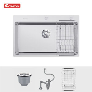 phu kien chau rua bat STELO 790 2 1 - CHẬU RỬA BÁT KONOX TURKEY SINK STELO 790