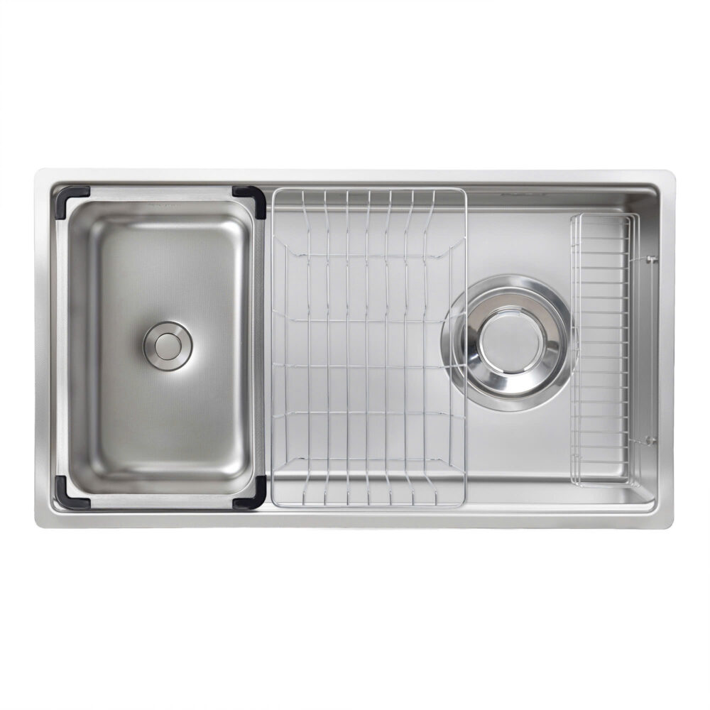 Chau rua bat Kluger KY8045FS Plus 1 - Chậu rửa bát Kluger KY7545FS Plus Chậu rửa bát Kluger KY7545FS Plus