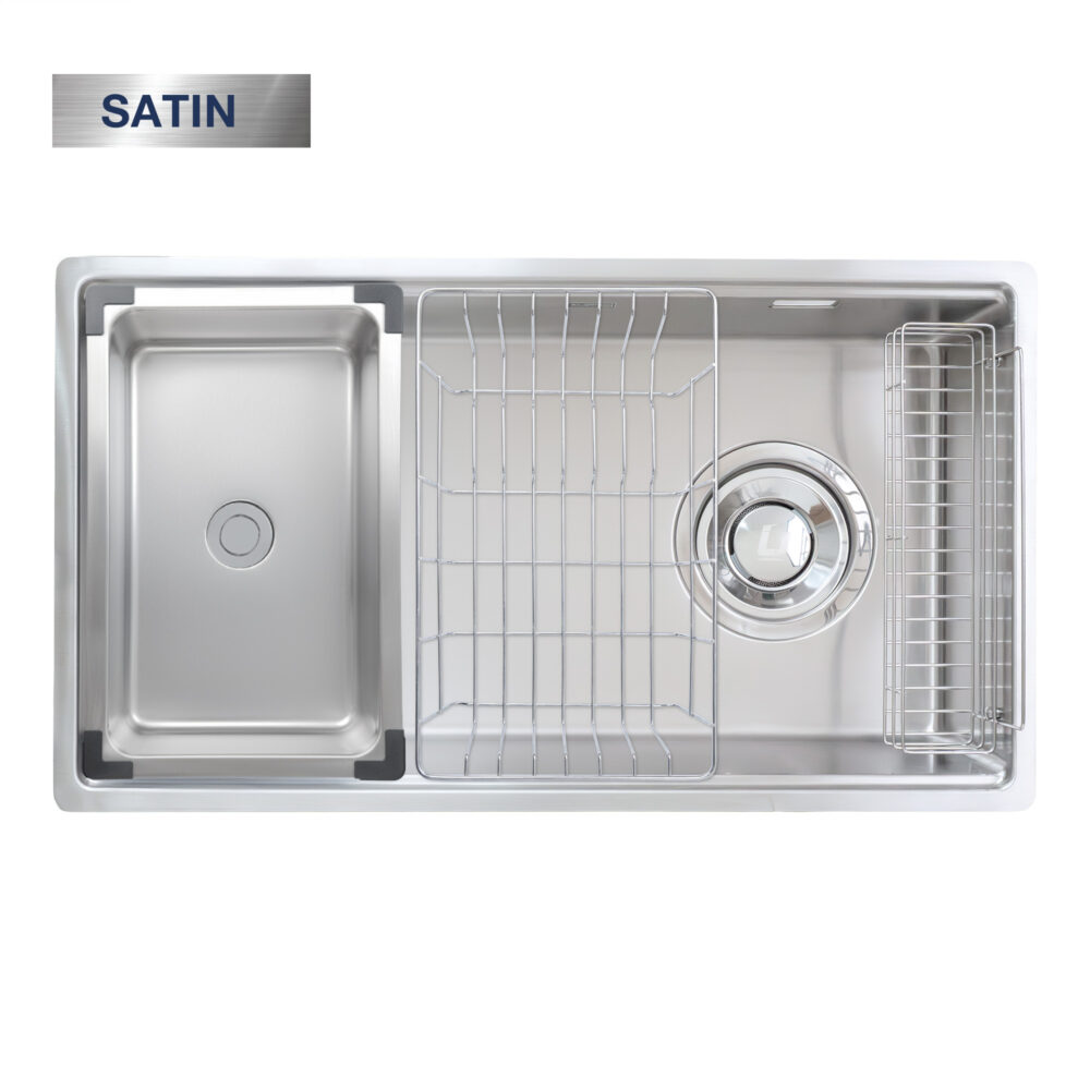 Chau rua bat Kluger KY8045ST Plus 1 - Chậu rửa bát Kluger KY8045ST Plus Chậu rửa bát Kluger KY8045ST Plus