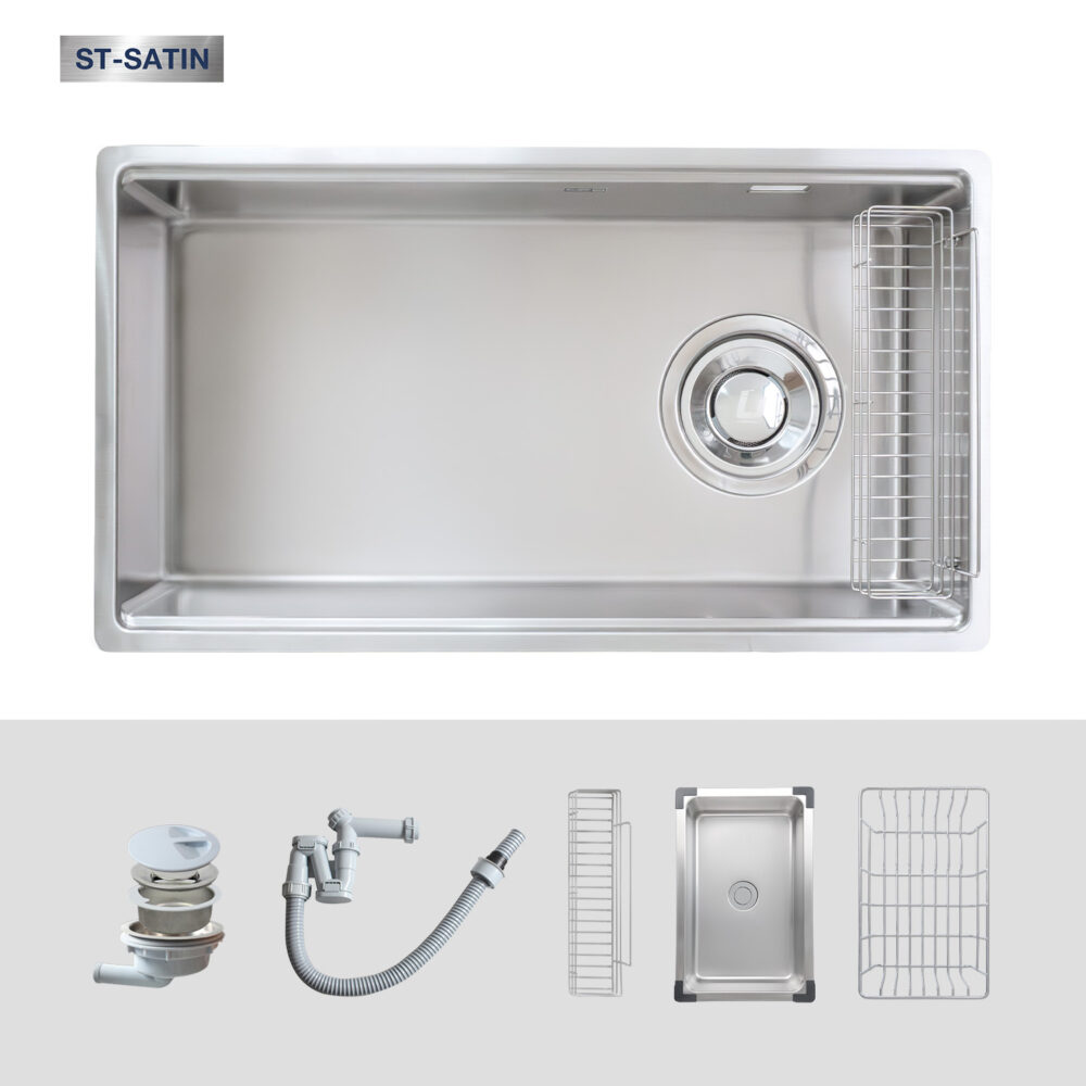 Chau rua bat Kluger KY8045ST Plus 2 - Chậu rửa bát Kluger KY8045ST Plus Chậu rửa bát Kluger KY8045ST Plus