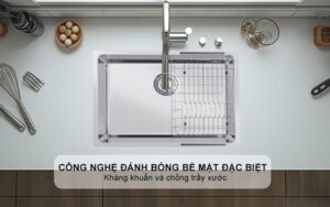 blog 3 1 - CHẬU RỬA BÁT KONOX TURKEY SINK NERON 590U