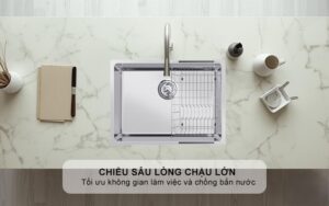 blog 4 1 - CHẬU RỬA BÁT KONOX TURKEY SINK NERON 590U