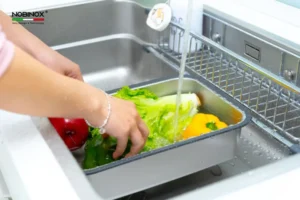 chau rua bat 1 ho liken nl790d 5 3fjjj07m - CHẬU RỬA BÁT NOBINOX LIKEN NL790D