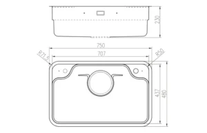 nobinox arvo b275 1 ijru87ph 2 - CHẬU RỬA BÁT NOBINOX LIKEN NL780