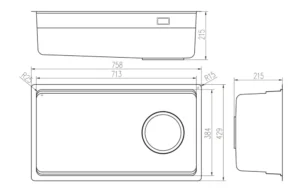 nobinox arvo v676 2 cwmgjpom 3 - CHẬU RỬA BÁT NOBINOX LUMIA NX556