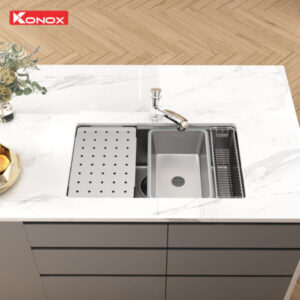 phoi canh chau rua bat 1 ho chong xuong Konox Dekor 8044SU 600x600 2 - Trang Chủ