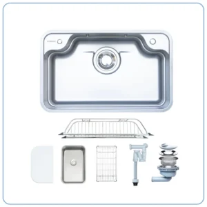 phu kien 790 ewthh8pt 1 - CHẬU RỬA BÁT NOBINOX LIKEN NL790D