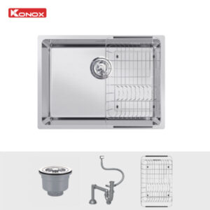 phu kien chau rua bat Turkey Sink Neron 590U 600x600 2 - CHẬU RỬA BÁT KONOX TURKEY SINK NERON 590U