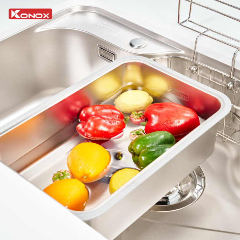29.1 KONOX7871 900x900 1 768x768 1 - Chậu rửa bát phong cách Nhật chống xước Konox Tari Smart 7851 Chậu rửa bát phong cách Nhật chống xước Konox Tari Smart 7851