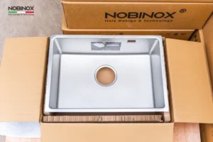 chau rua bat 1 ho nobinox lisa nn645s 7 wqtvqpsy 1 - CHẬU RỬA BÁT NOBINOX LISA NN645S