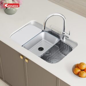 phoi canh chau rua bat 1 ho chong xuoc Konox Tari Smart 7851 3 768x768 1 - Chậu rửa bát phong cách Nhật chống xước Konox Tari Smart 7851 Chậu rửa bát phong cách Nhật chống xước Konox Tari Smart 7851