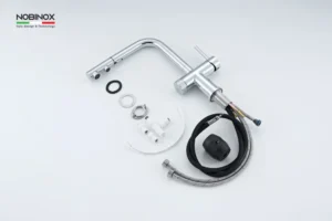 VÒI RỬA BÁT DÂY RÚT 3 ĐƯỜNG NƯỚC NOBINOX MIRA NX333