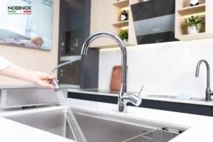 VÒI RỬA BÁT DÂY RÚT NOBINOX JAPA NX998