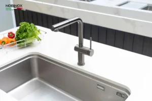 VÒI RỬA BÁT DÂY RÚT NOBINOX BIANCO NX603