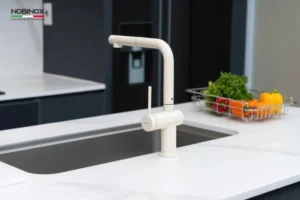 VÒI RỬA BÁT DÂY RÚT NOBINOX BIANCO NX602
